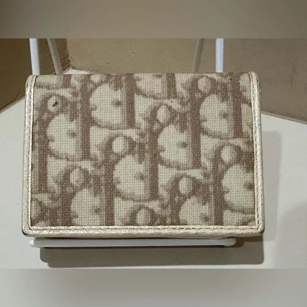Christian Dior Monsieur × Dior × John Galliano Embroidered Cardholder